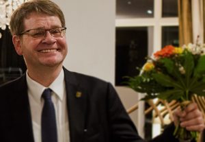 Klaus-Michael Glaser bei der Nominierung zur Landratswahl im Landkreis Ludwigslust-Parchim 2018